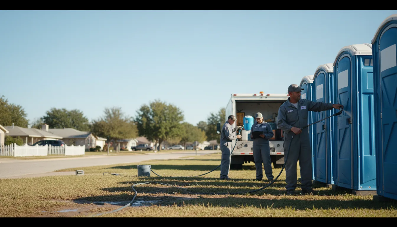 Long-Term Portable Toilet Rental in Estherwood, LA near me